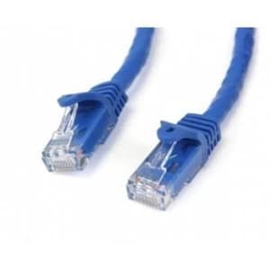 Image of 0.5m Blue Gigabit Snagless RJ45 UTP Cat6 Patch Cable 0 5m Patch Cord