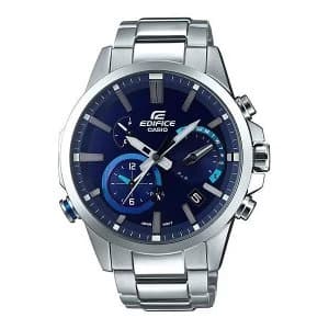 Image of Casio EDIFICE Bluetooth Smart Analog Watch EQB-700D-2A - Silver
