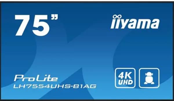 Image of iiyama 75”Professional 24/7 Digital Signage Display