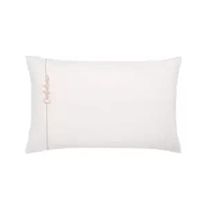 Image of Katie Piper Confidence Affirmation Pair of Standard Pillowcases, Grapefruit