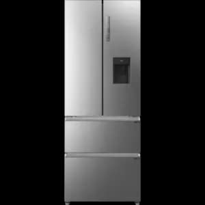 Image of Haier HFR5719EWMP 444L Frost Free American Fridge Freezer