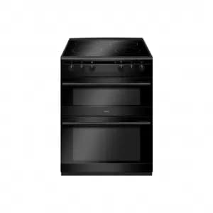 Image of Amica AFC6520BL Double Oven Ceramic Hob Electric Cooker