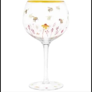 Image of Busy Bees Gin Glass By Lesser & Pavey