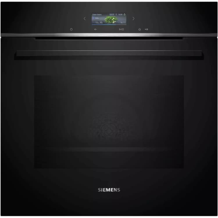 Image of Siemens HB732G1B1B iQ700 Electric Single Oven - Black HB732G1B1B Black