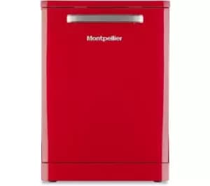 Image of Montpellier MAB1353R Freestanding Retro Dishwasher