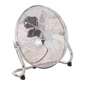 Image of Daewoo 100W Chrome Floor Fan