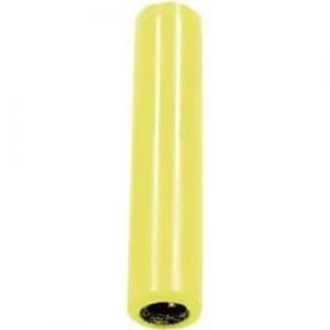 Image of Connector 4mm socket 4mm socketYellowStaeubliKK441 pcs