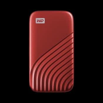 Image of Western Digital 1TB WD My Passport 2.5 External SSD Drive WDBAGF0010BRD