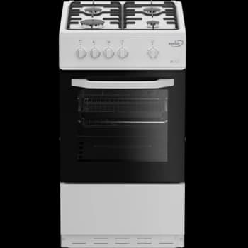 Image of ZE501W 50cm Single Oven Gas Cooker White