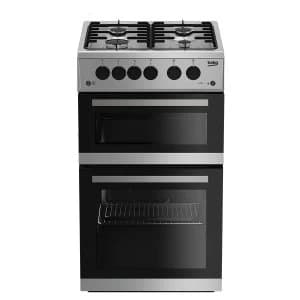 Image of Beko KDG582S Double Oven Gas Cooker