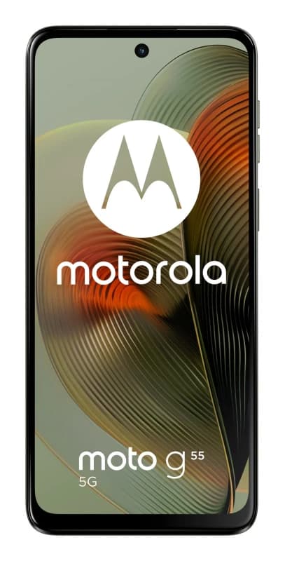 Image of Motorola SIM Free Motorola G55 5G 256GB Mobile Phone - Smoky Green
