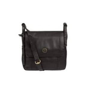 Image of Pure Luxuries London Vintage Black 'Houghton' Shoulder Bag