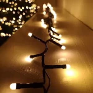 Image of 1000 LED 26m Outdoor Soft Flicker Christmas String Lights in Warm White