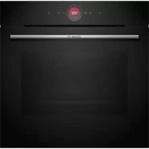 Image of Bosch Series 8 HBG7341B1B Built In Electric Single Oven - Black - A+ Rated