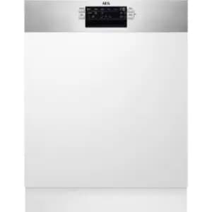Image of AEG FEE63600ZM Semi Integrated Dishwasher