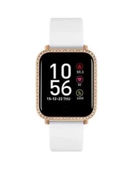 Image of Reflex Active Series 6 Smartwatch With Colour Touch Screen & Stone Set Case With Up To 7 Day Battery Life
