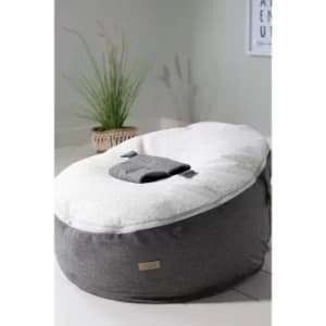 Image of Baby Grey Cloud Design Beanbag