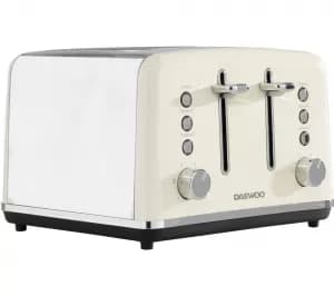 Image of Daewoo Kensington SDA1585 4 Slice Toaster