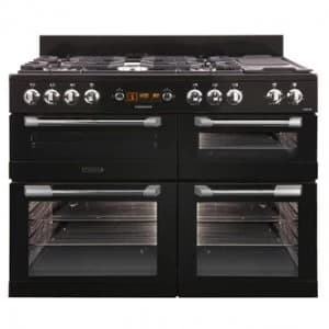 Image of Leisure CS110F722K 110cm CUISINEMASTER Dual Fuel Range Cooker in Black