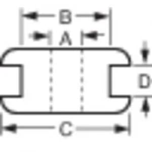 Image of Cable grommet Terminal max. 6mm PVC Black