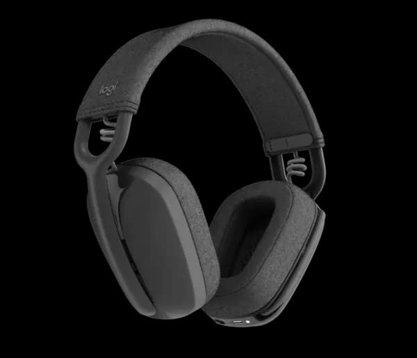 Image of Logitech Zone Vibe Wireless UC Over The Ear Headphones