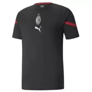 Image of 2021-2022 AC Milan Pre Match Jersey (Black)