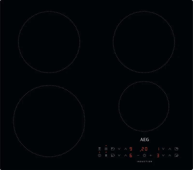 Image of AEG AEG IKX64301CB Electric Induction Hob - Black