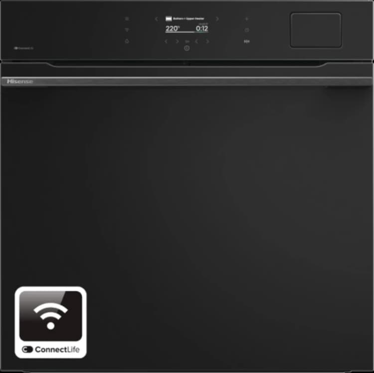 Image of Hisense Hi8 Electric Self-Cleaning Single Oven - Black 744854 Black