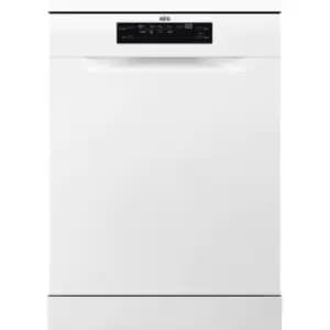 Image of AEG 7000 Series FFB73727PW Freestanding Dishwasher