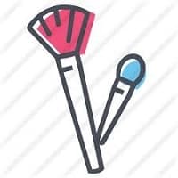 Makeup Brushes Logo