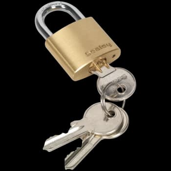 Image of Sealey Brass Padlock 30mm Standard