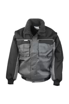 Image of Workguard Zip Sleeve Heavy Duty Water Repellent Windproof Jacket