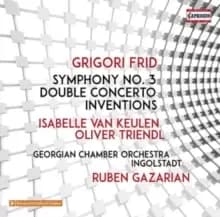 Image of Grigori Frid: Symphony No. 3/Double Concerto/Inventions