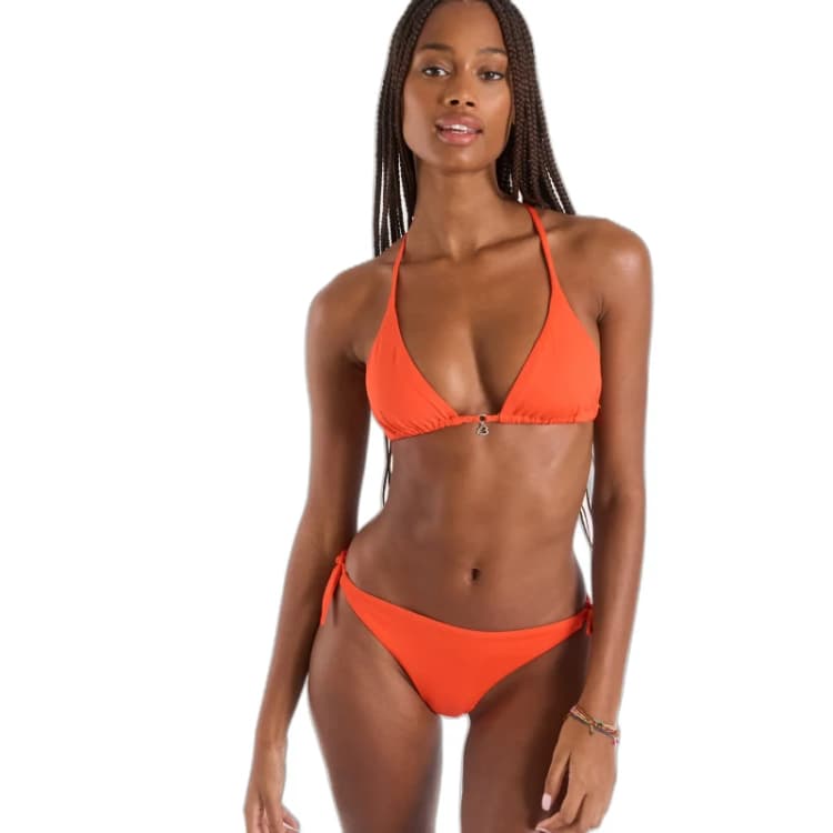 Image of banana moon womens swim bikini top by Banana moon Rico Colorsun Orange Female S