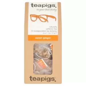 Image of Teapigs Sweet Ginger Tea - 15 Tea Temples