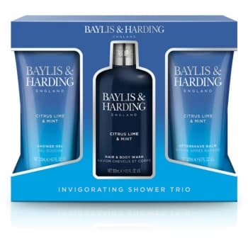 Image of Baylis & Harding Mens Citrus Lime & Mint Gift Set (for Men)
