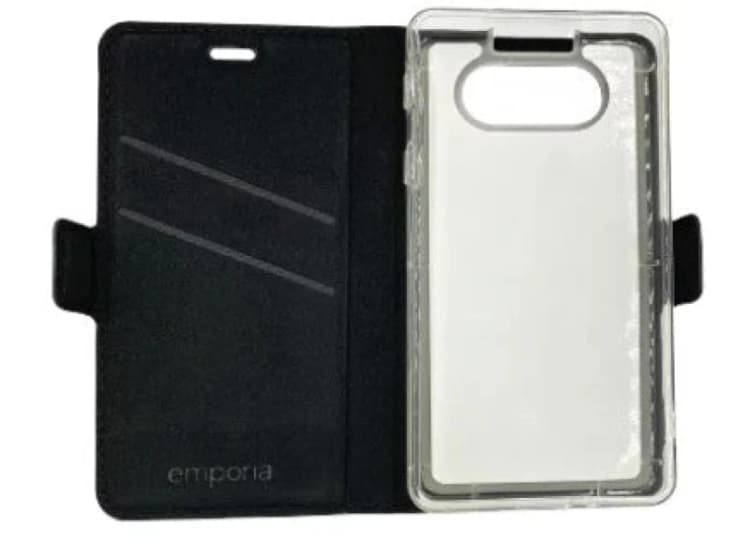 Image of Emporia Emporia LTB-NAP-M76/V76-BL mobile phone case 5.87cm (2.31") Folio Blue LTB-NAP-M76/V76-BL