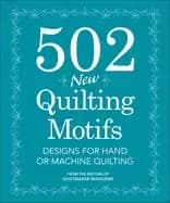 Image of 502 new quilting motifs designs for hand or machine quilting