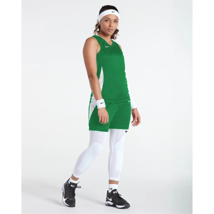 Image of Nike Tm Bskbl St Jsy Pine Green/Wht female 8 (XS)