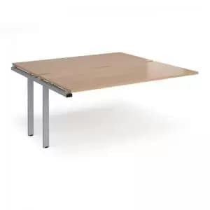 Image of Adapt sliding top add on units 1600mm x 1600mm - silver frame and