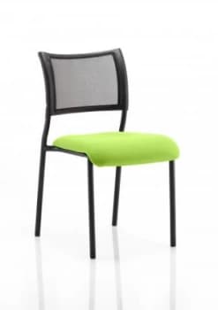 Image of Brunswick Bespoke Seat Black Frame Myrrh Green