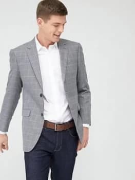 Image of Skopes Classic Moulton Jacket - Grey/Blue Check