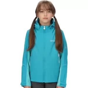 Image of Regatta Girls Acidity V Light Reflective Softshell Coat 11-12 Years - Chest 75-79cm (Height 146-152cm)