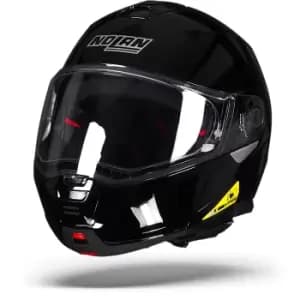 Image of Nolan N100-5 Classic Glossy Black N-Com 003 M