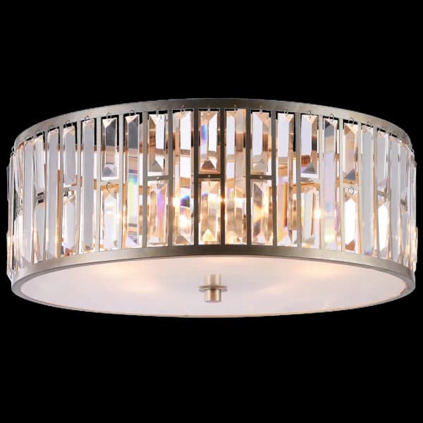 Image of Kyiv 5 Light Ceiling Light Champagne, E27