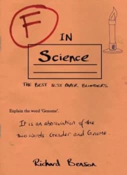 Image of F in Science by Richard Benson Paperback