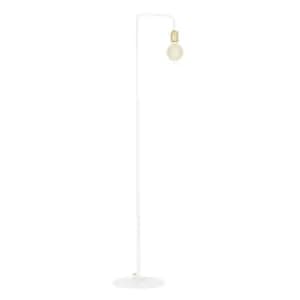 Image of Savo White Floor Lamp 1x E27