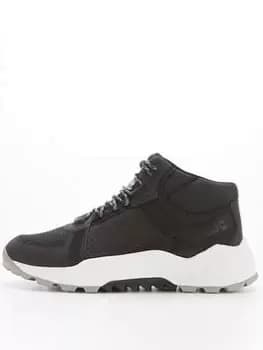 Image of Timberland Timberland Solar Wave Mid Lt Trainer, Black/White, Size 6, Men