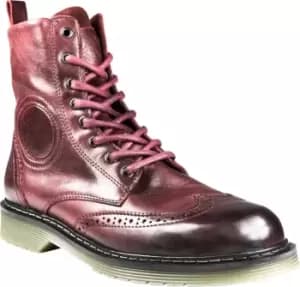 Image of John Doe Sixty Budapest XTM Ladies Motorcycle Shoes, red-purple, Size 37 for Women, red-purple, Size 37 for Women
