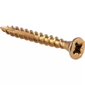 Image of Reisser Cutter Pozi Screw 3.5 x 16mm (200 Pack) in Gold